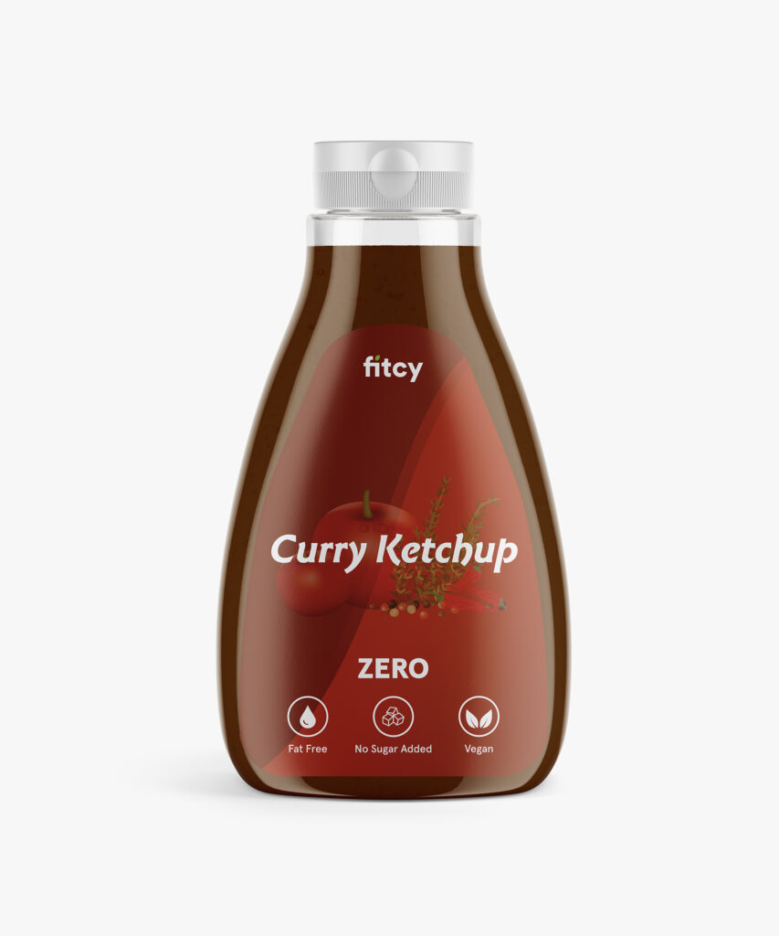 Curry Ketchup Zero saus bestellen | Geen suikers en vetten | Fitcy